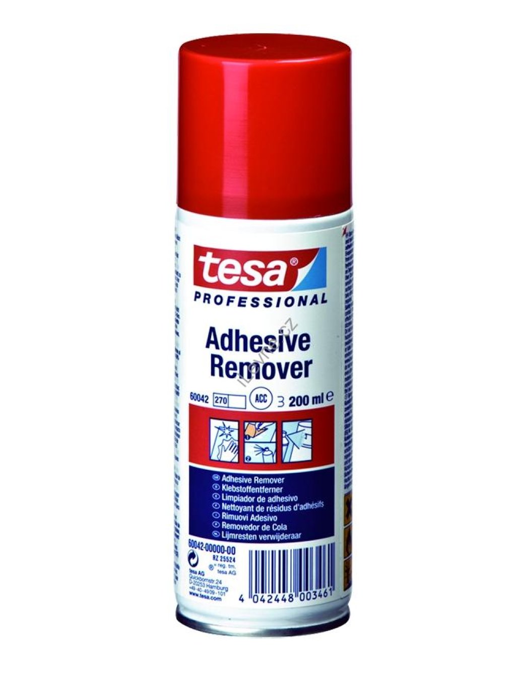 odstraňovač lepidla ve spreji, 200 ml, bezbarvý