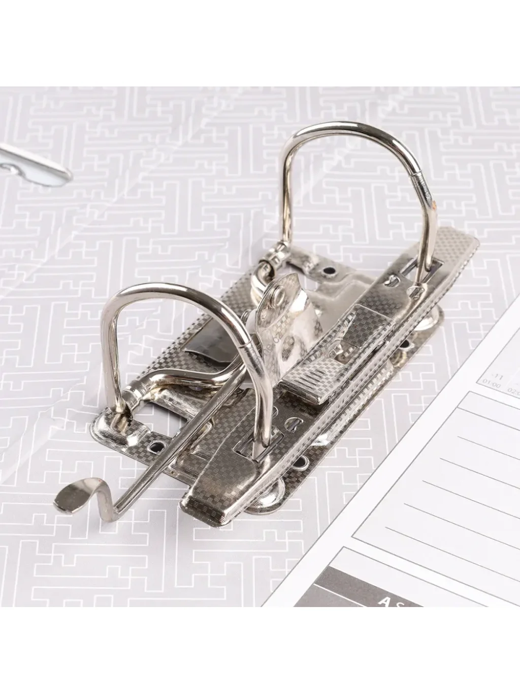 Office Products pákový pořadač Basic, A4/75 mm, PP, kovová lišta, žlutý
