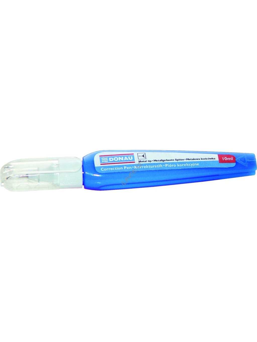 opravné pero s kovovým hrotem 10 ml, bílé