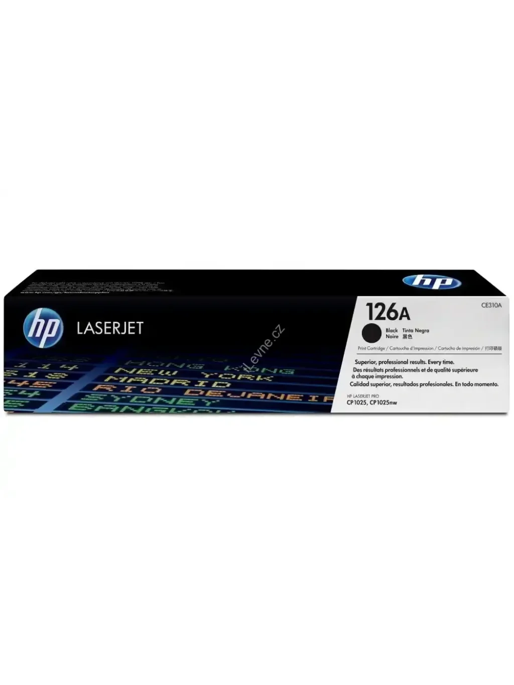 Originální HP černá tisková kazeta CE310A