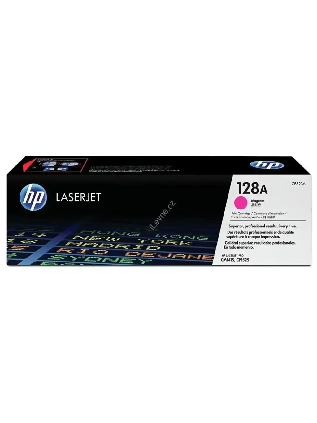Originální HP tisková kazeta purpurová, CE323A