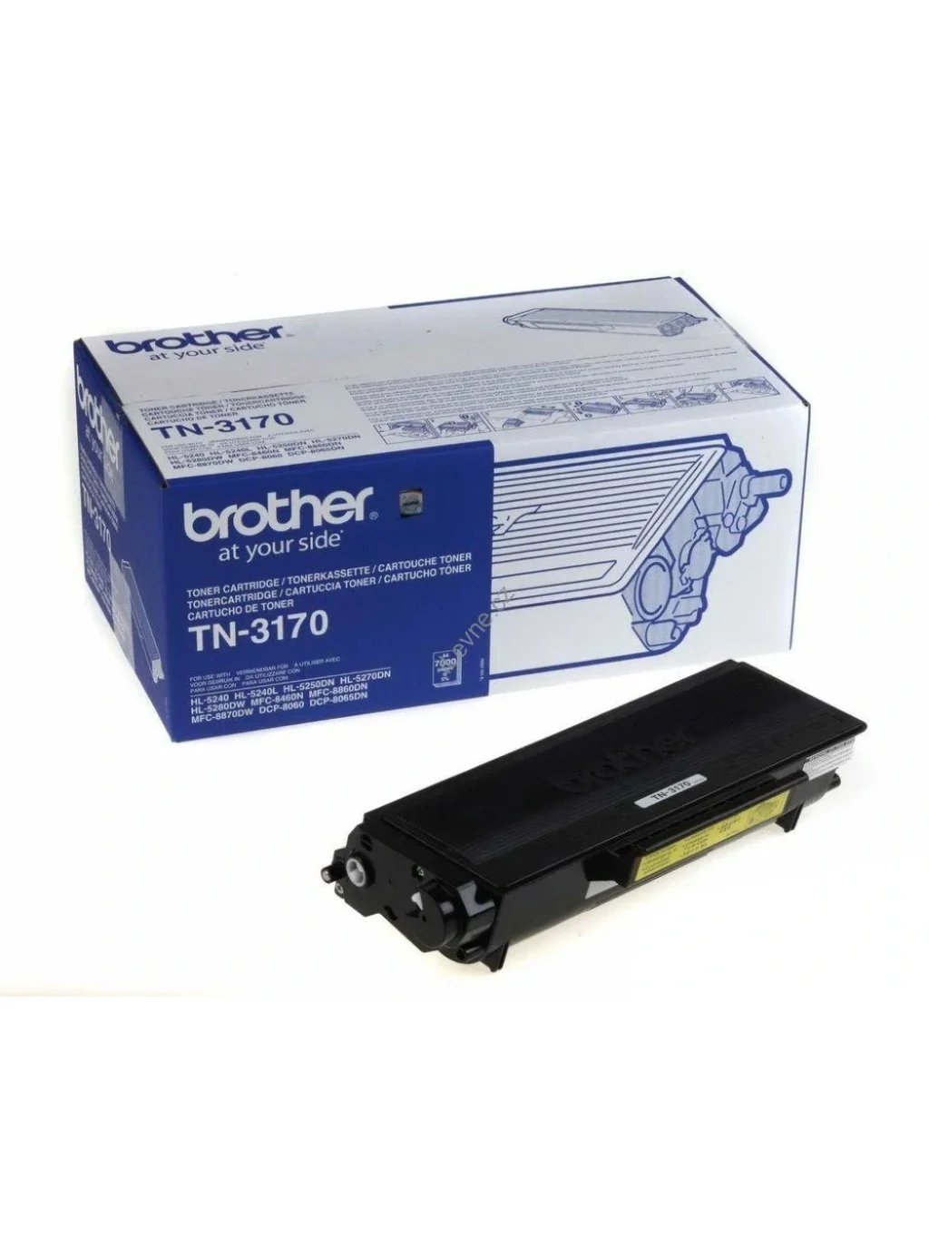 Originální toner Brother TN-3170, 7 000 str., černý