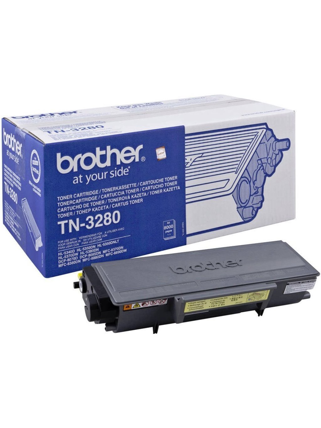 Originální toner Brother TN-3280, 8 000 str., černý