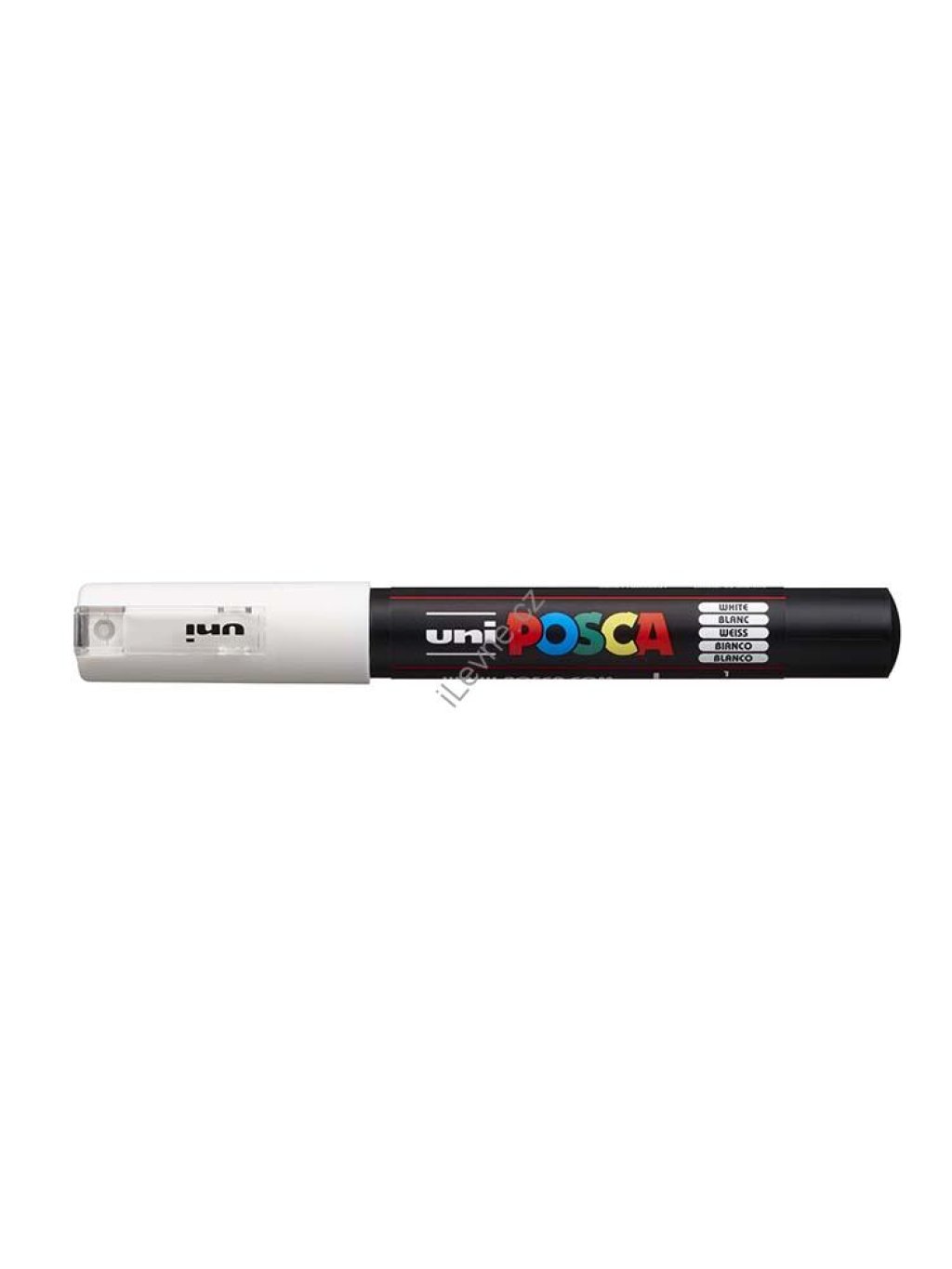 PC-1M akrylový popisovač Posca, 0,7 mm, bílý (1)