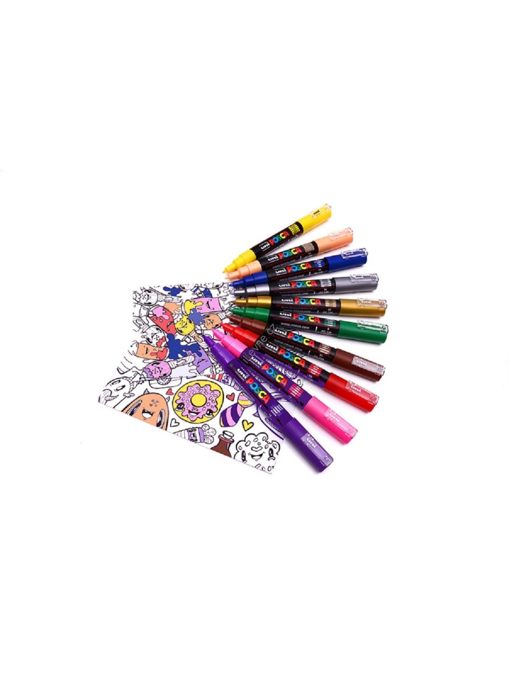 PC-1M akrylový popisovač Posca, 0,7 mm, bílý (1)