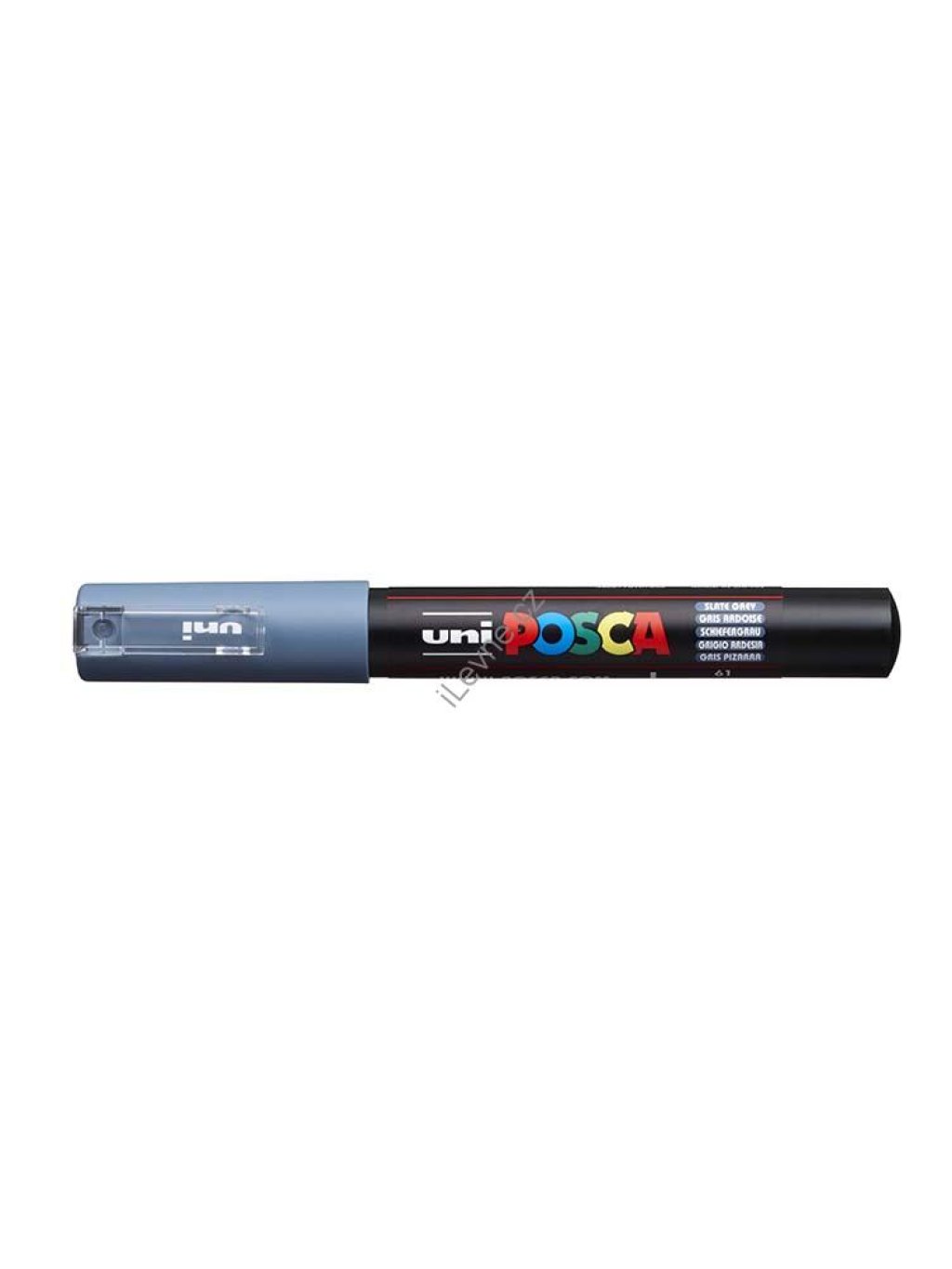 PC-1M akrylový popisovač Posca, 0,7 mm, břidlicově šedý (61)