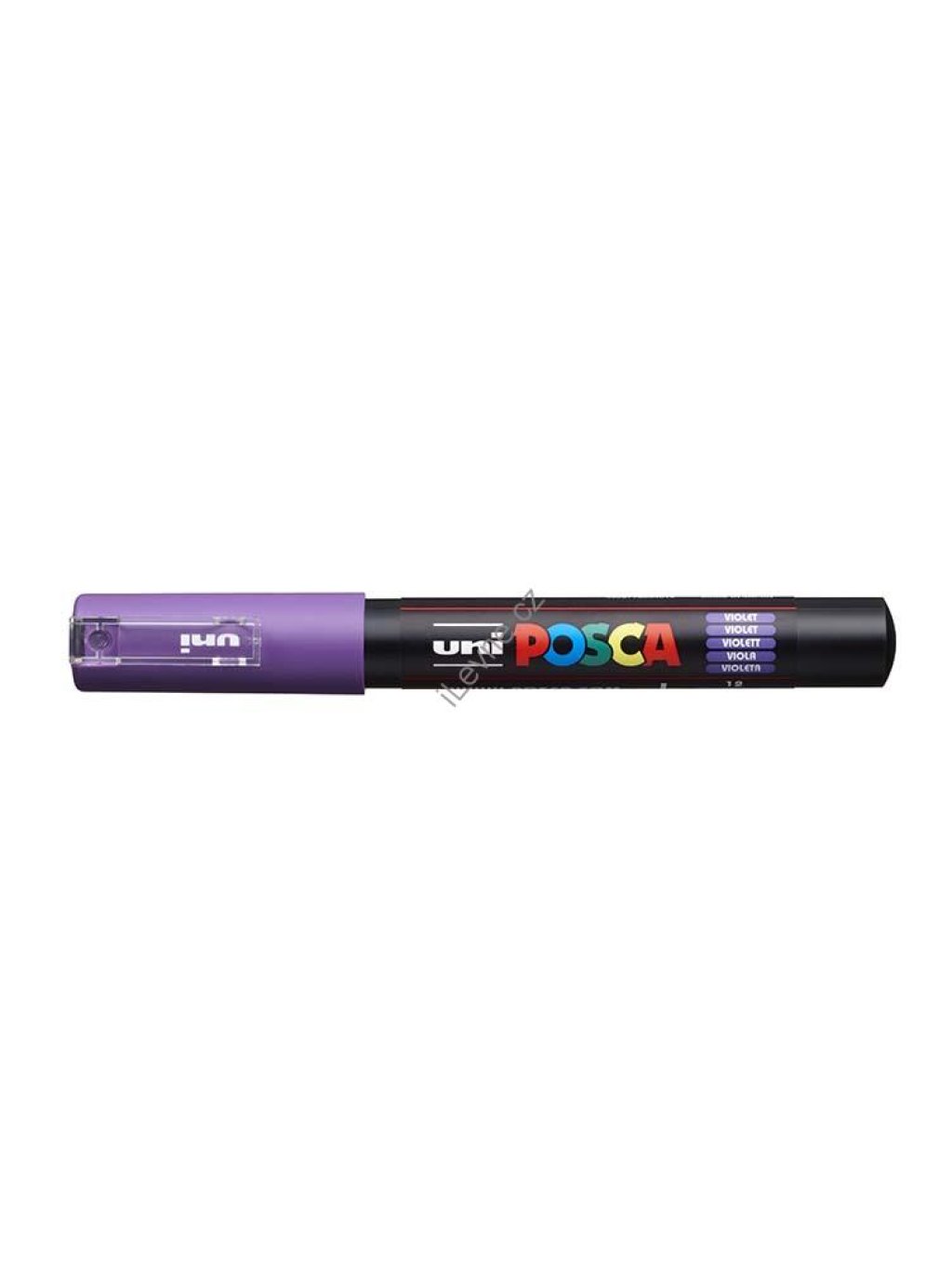 PC-1M akrylový popisovač Posca, 0,7 mm, fialový (12)