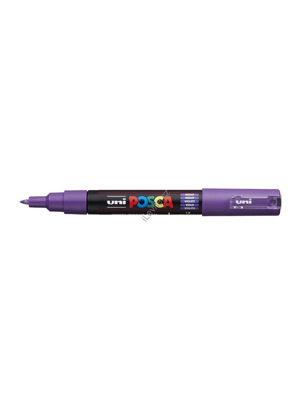 PC-1M akrylový popisovač Posca, 0,7 mm, fialový (12)