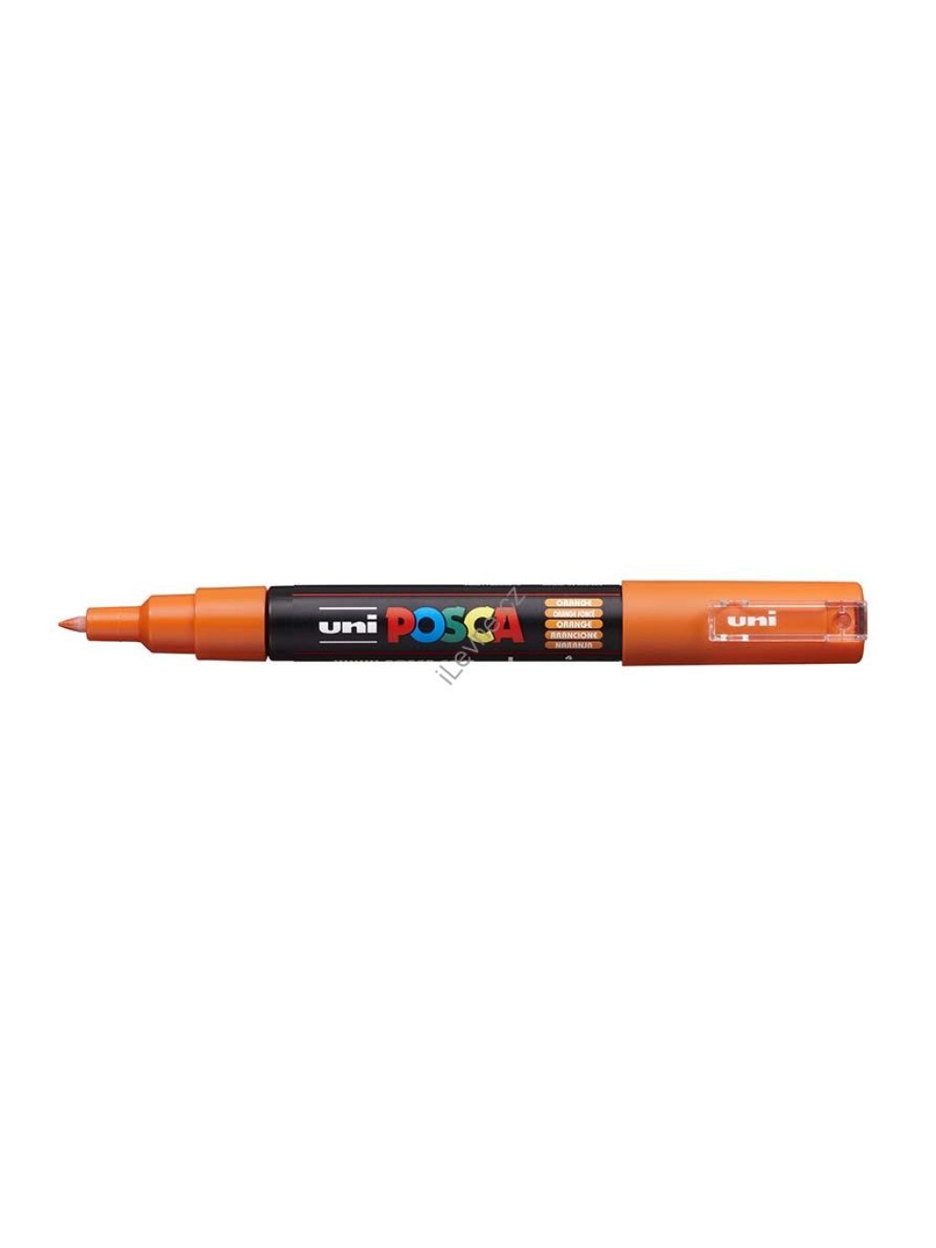PC-1M akrylový popisovač Posca, 0,7 mm, oranžový (4)