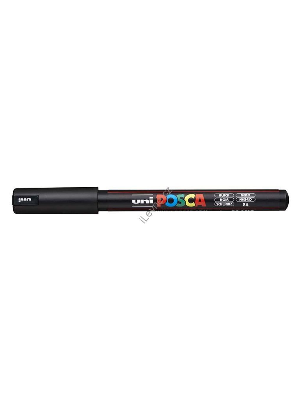 PC-1MR akrylový popisovač Posca, 0,7 mm, černý (24)