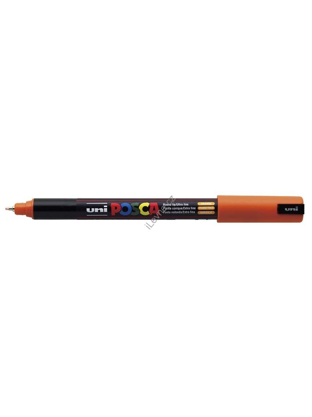 PC-1MR akrylový popisovač Posca, 0,7 mm, oranžový (4)