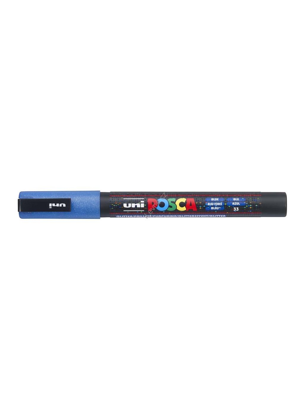 PC-3M akrylový popisovač Posca, 0,9-1,3 mm, modrý (33)