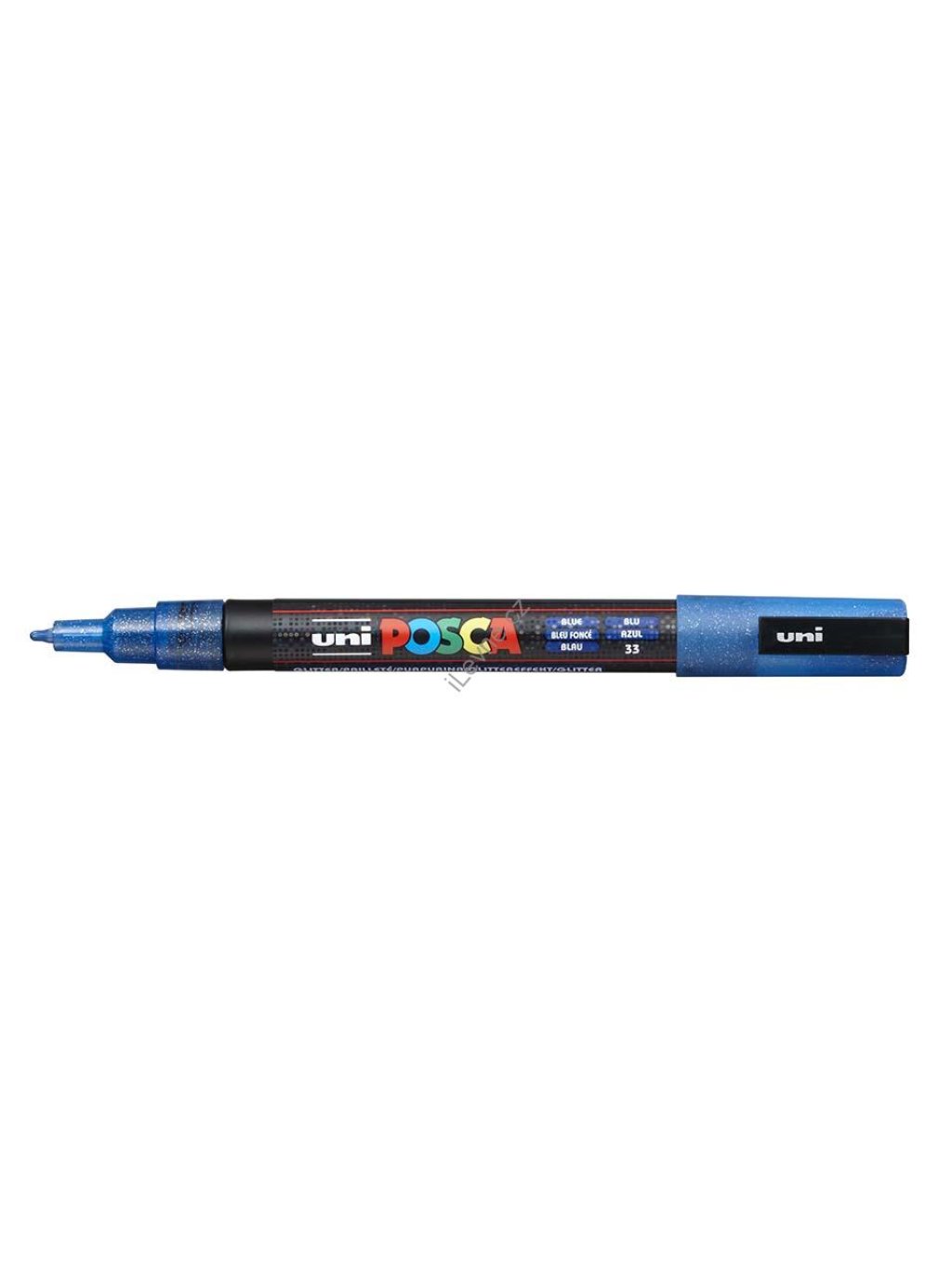 PC-3M akrylový popisovač Posca, 0,9-1,3 mm, modrý (33)