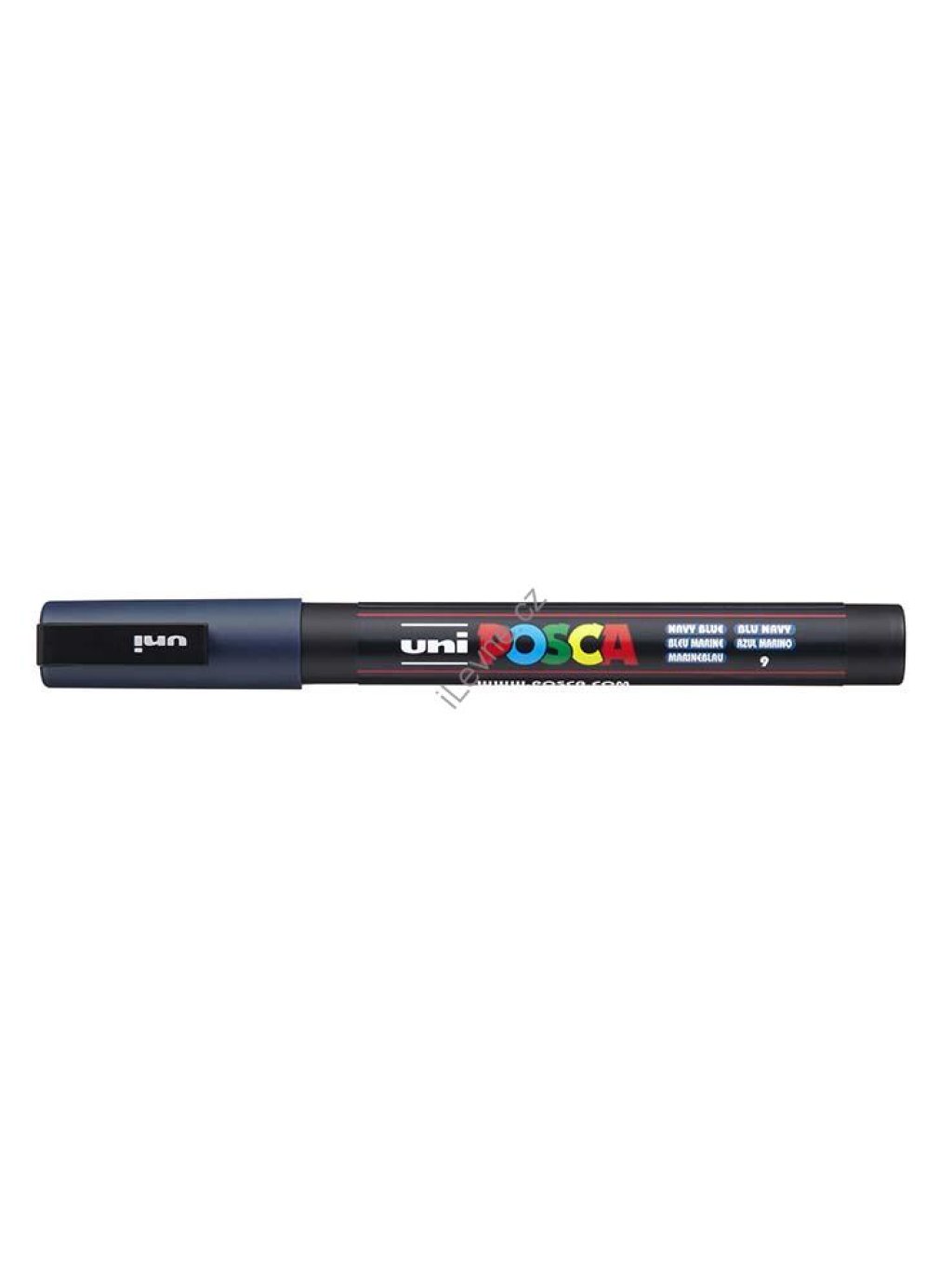 PC-3M akrylový popisovač Posca, 0,9-1,3 mm, námořní modř (9)