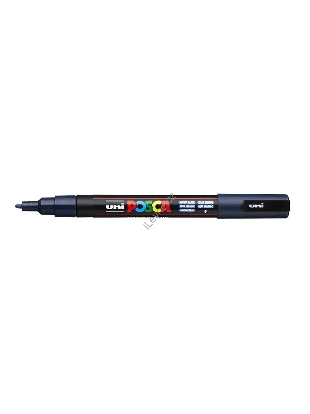PC-3M akrylový popisovač Posca, 0,9-1,3 mm, námořní modř (9)