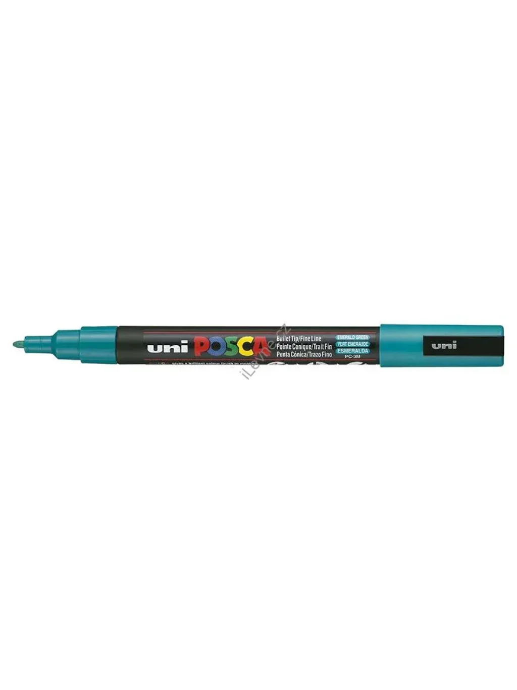 PC-3M akrylový popisovač Posca, 0,9-1,3 mm, smaragdový (31)