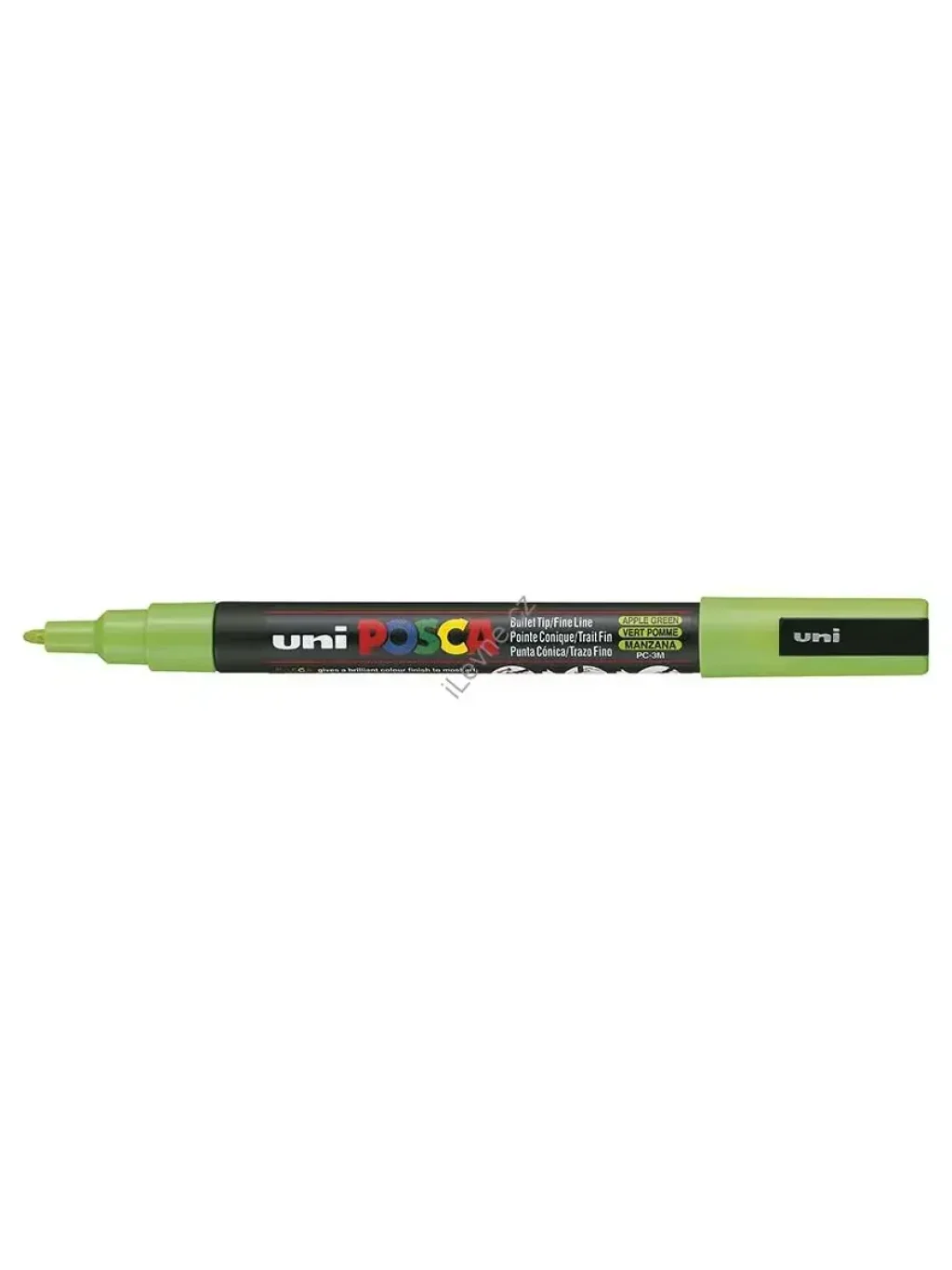 PC-3M akrylový popisovač Posca, 0,9-1,3 mm, zelené jablko (72)