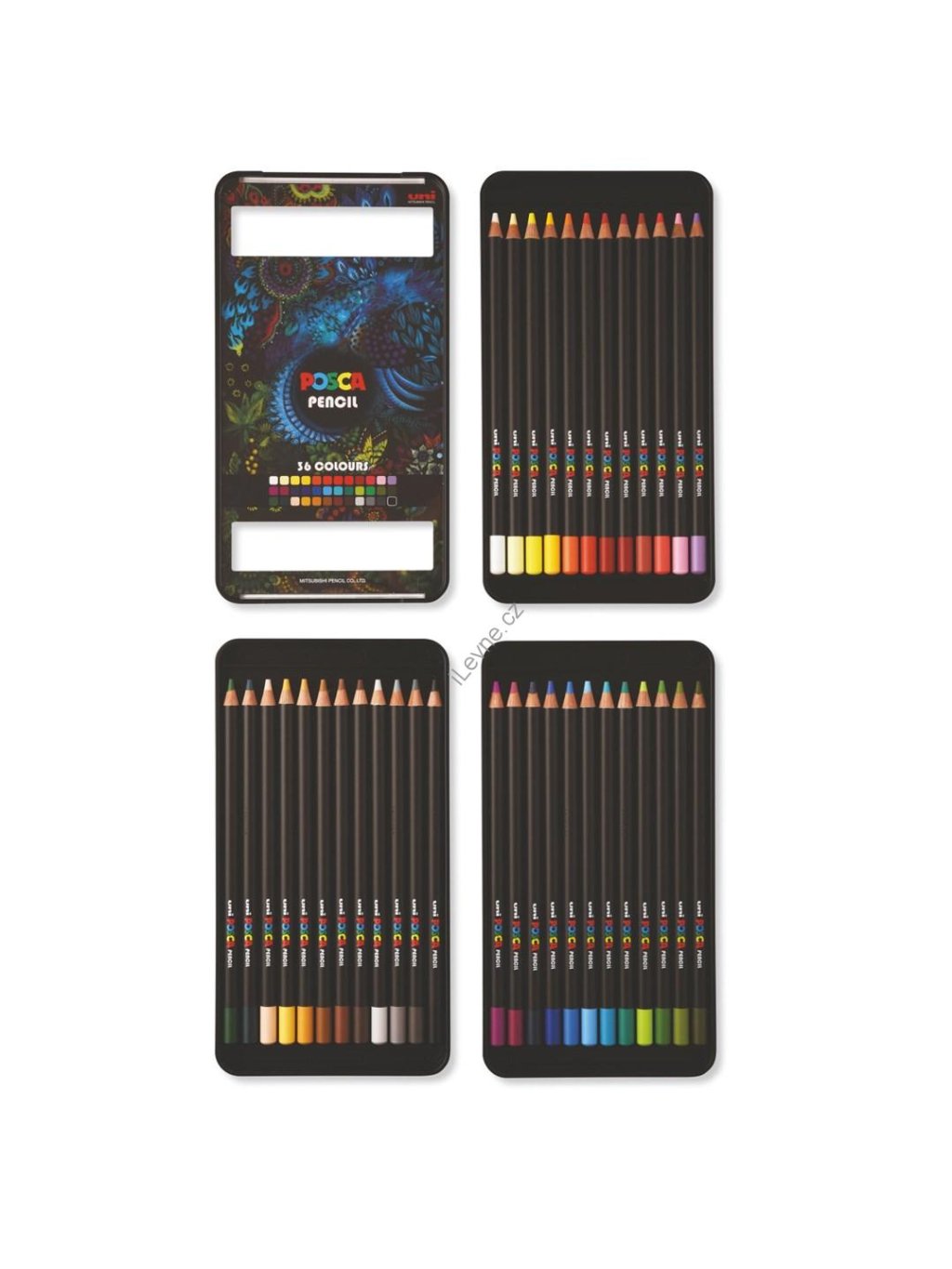 Posca olejové pastelky KPE-200, mix barev