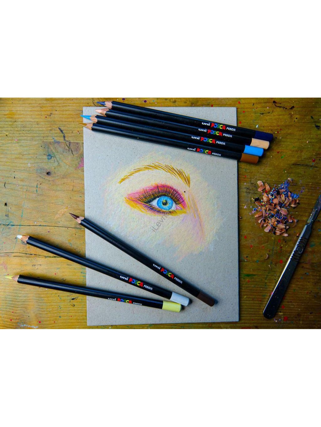 Posca olejové pastelky KPE-200, mix barev