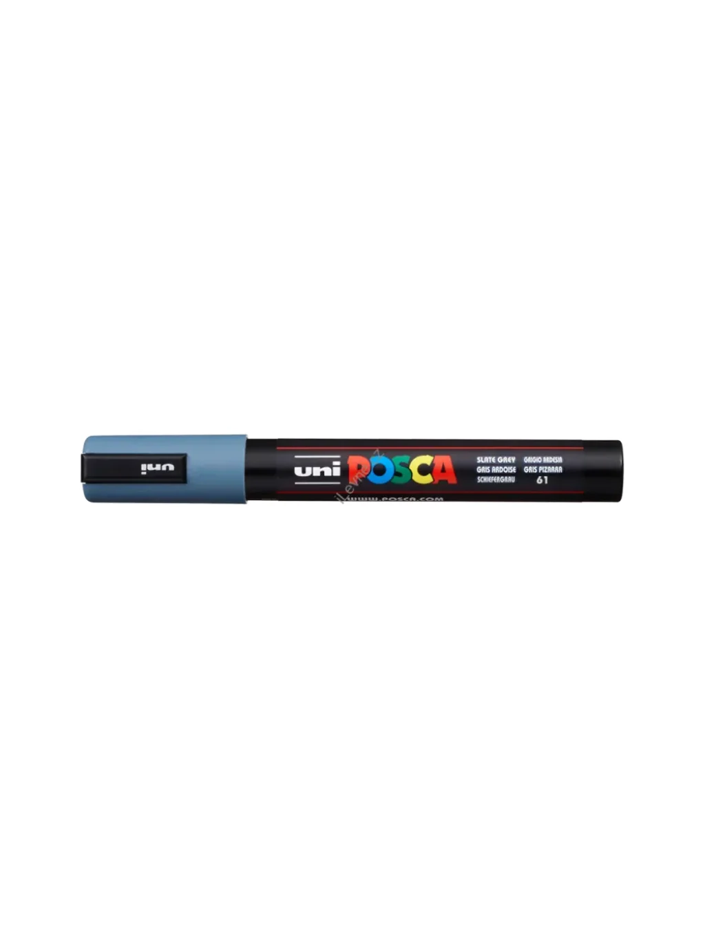 Posca popisovač PC-5M, 1,8 - 2,5 mm, břidlicově šedá (61)