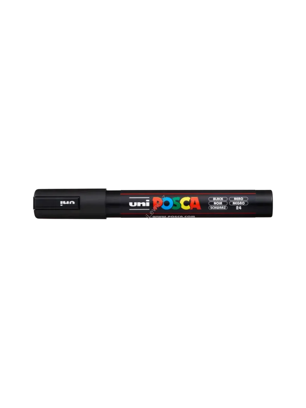 Posca popisovač PC-5M, 1,8 - 2,5 mm, černá (24)