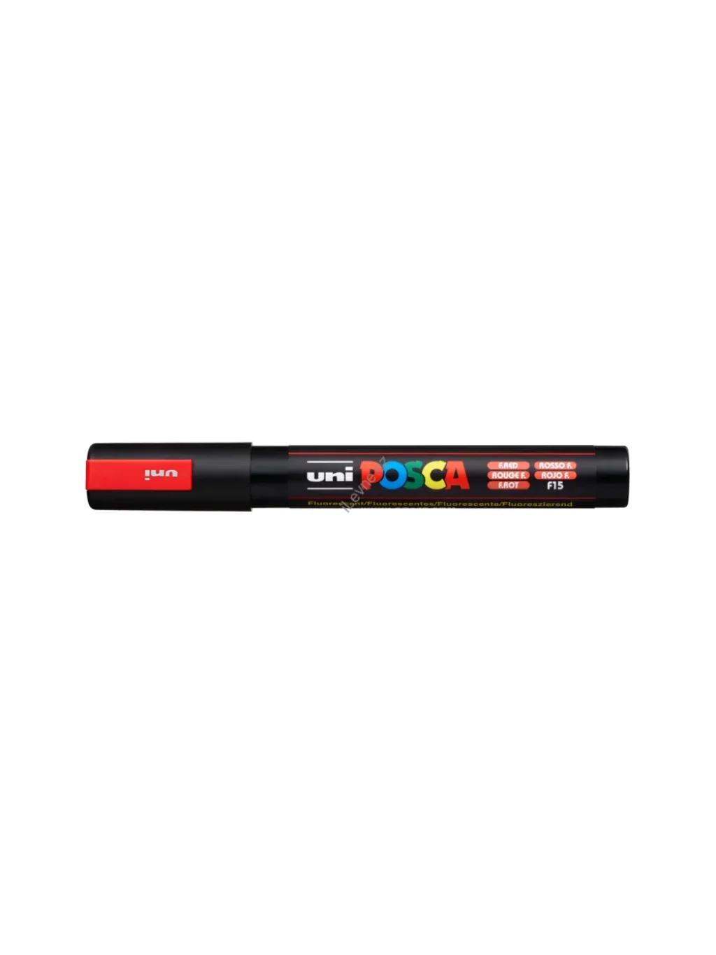 Posca popisovač PC-5M, 1,8 - 2,5 mm, fluo červená (F15)