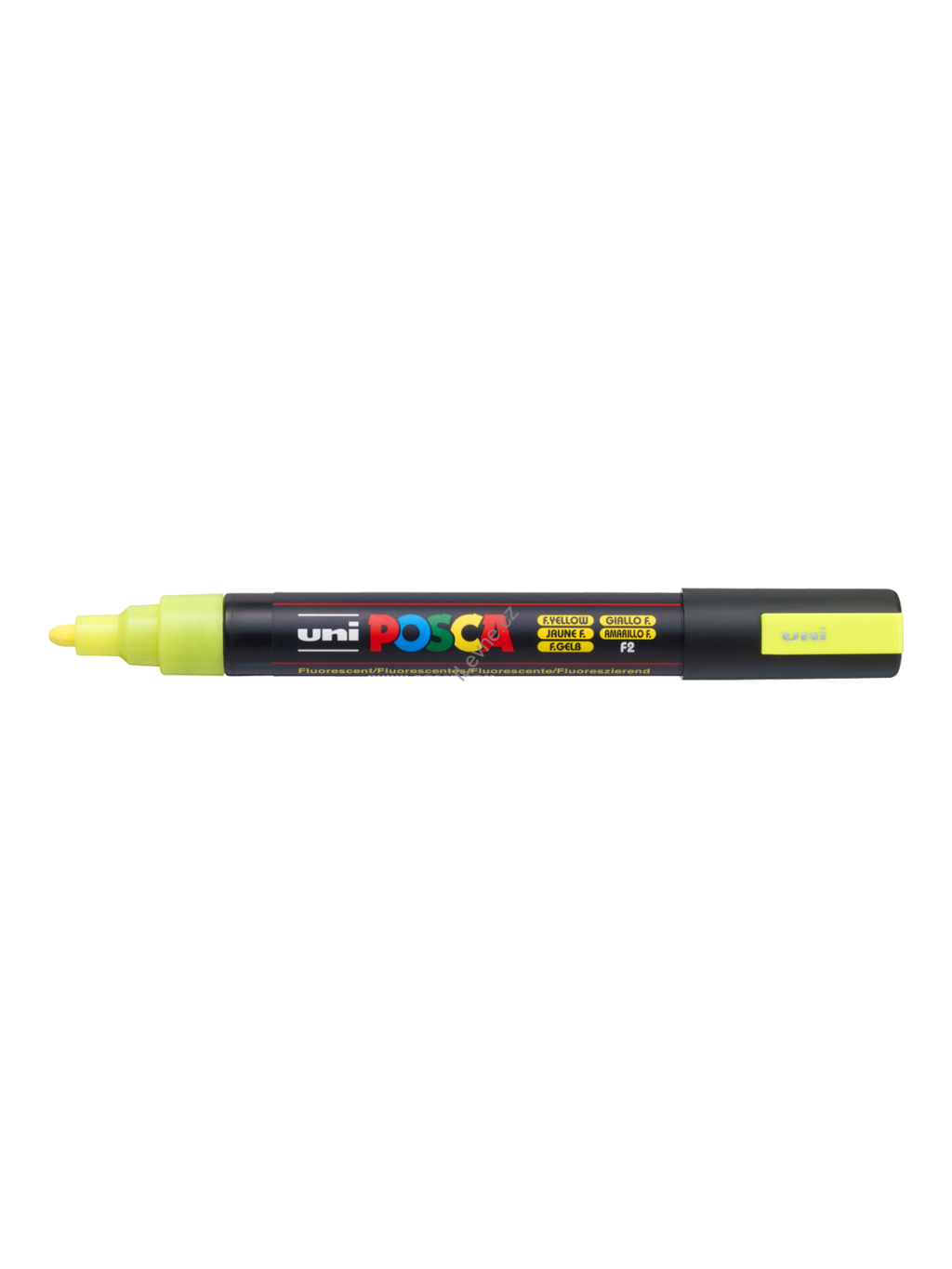 Posca popisovač PC-5M, 1,8 - 2,5 mm, fluo žlutá (F2)