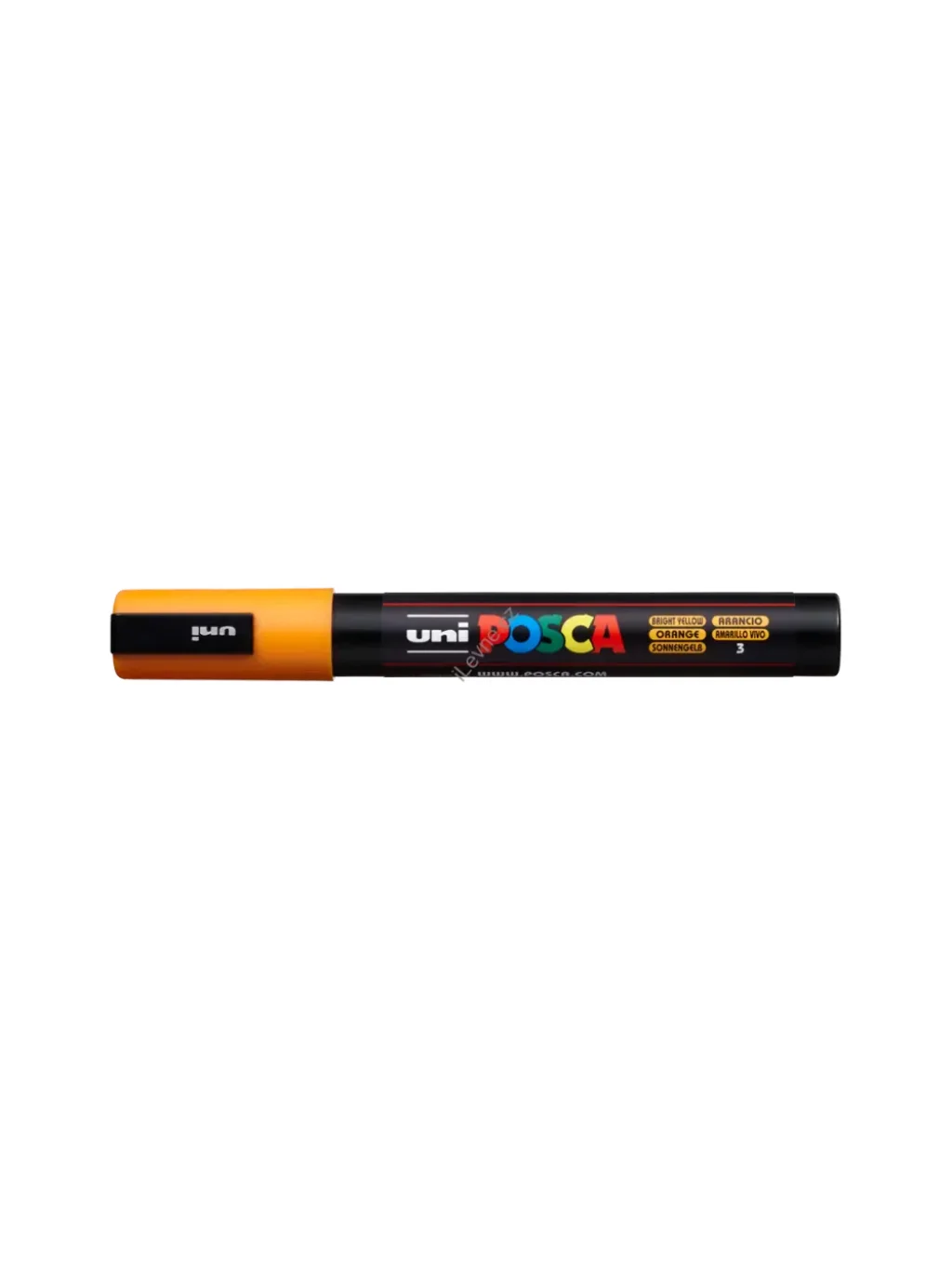 Posca popisovač PC-5M, 1,8 - 2,5 mm, jasně žlutá (3)