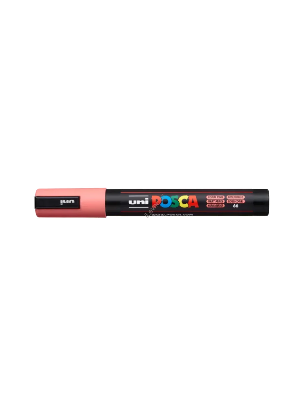 Posca popisovač PC-5M, 1,8 - 2,5 mm, korálově růžová (66)