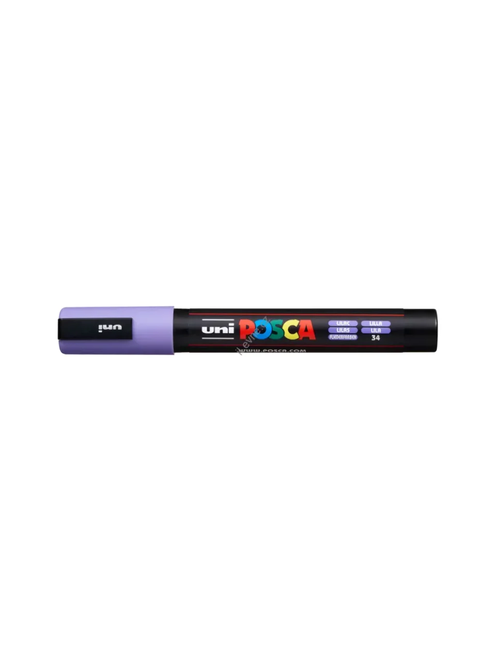 Posca popisovač PC-5M, 1,8 - 2,5 mm, lila (34)