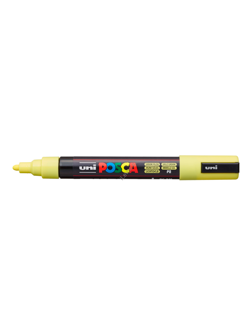 Posca popisovač PC-5M, 1,8 - 2,5 mm, pastelově žlutá (P2)