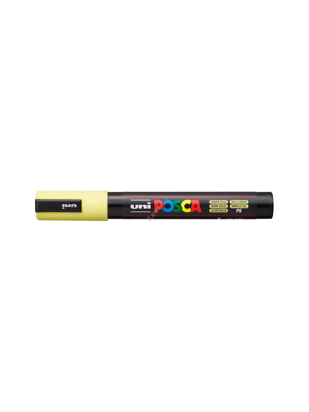 Posca popisovač PC-5M, 1,8 - 2,5 mm, pastelově žlutá (P2)