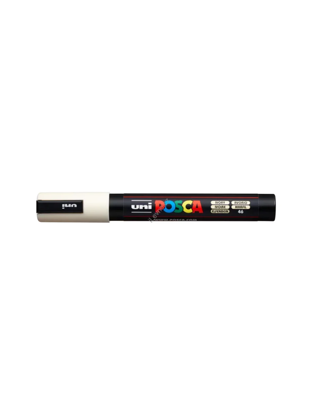 Posca popisovač PC-5M, 1,8 - 2,5 mm, smetanová (46)