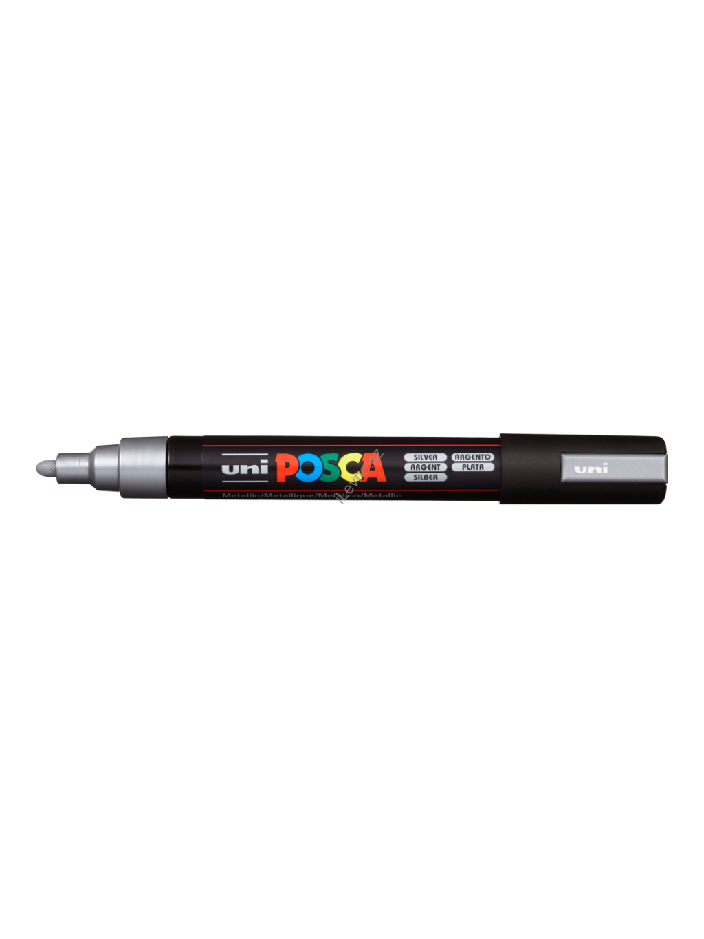 Posca popisovač PC-5M, 1,8 - 2,5 mm, stříbrná (26)