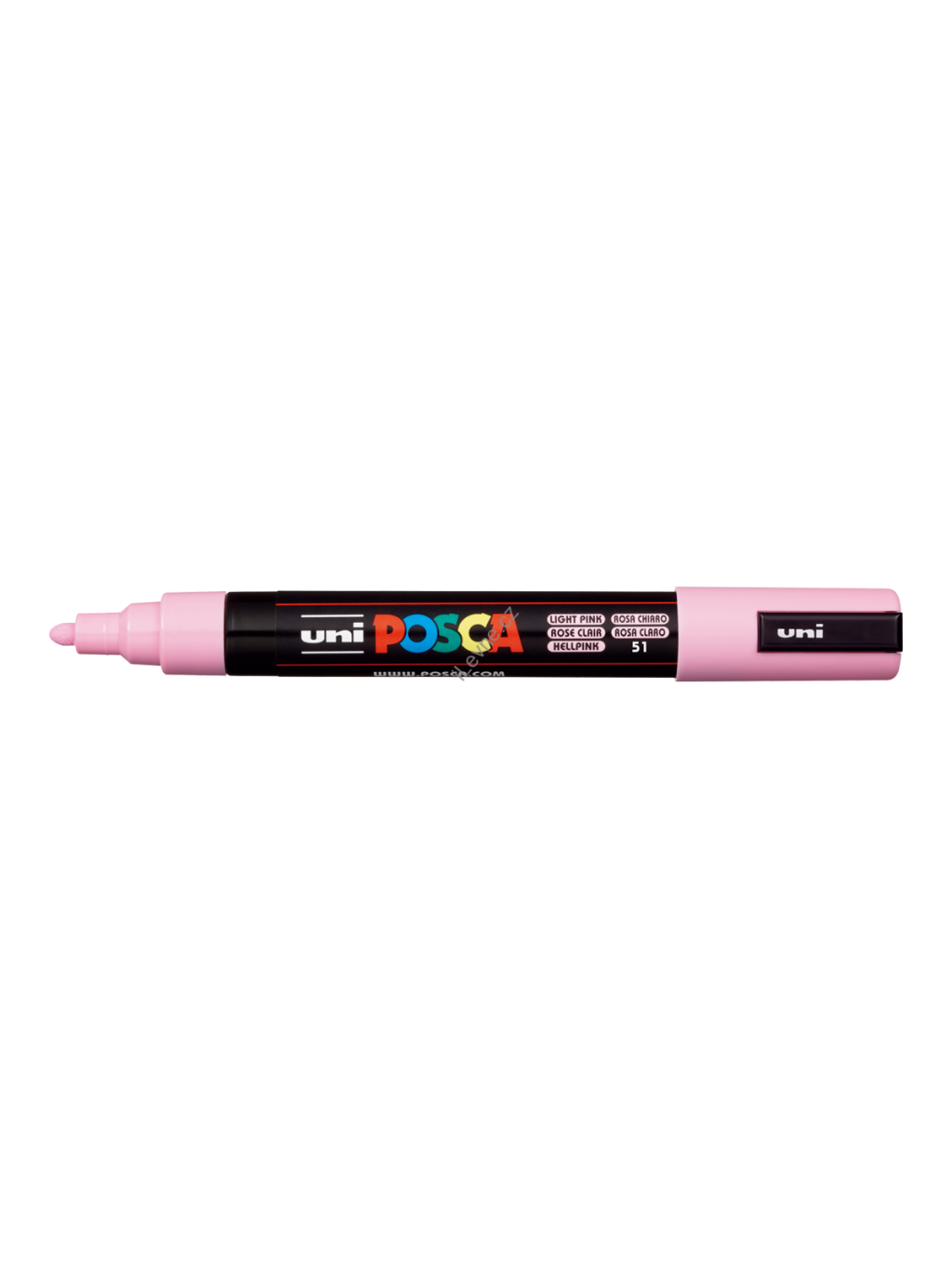 Posca popisovač PC-5M, 1,8 - 2,5 mm, světle růžová (51)