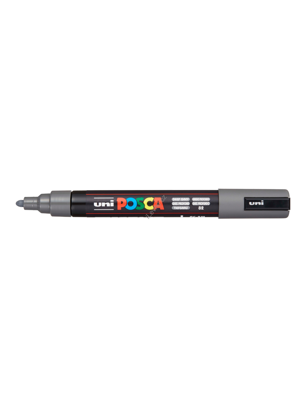 Posca popisovač PC-5M, 1,8 - 2,5 mm, tmavě šedá (82)
