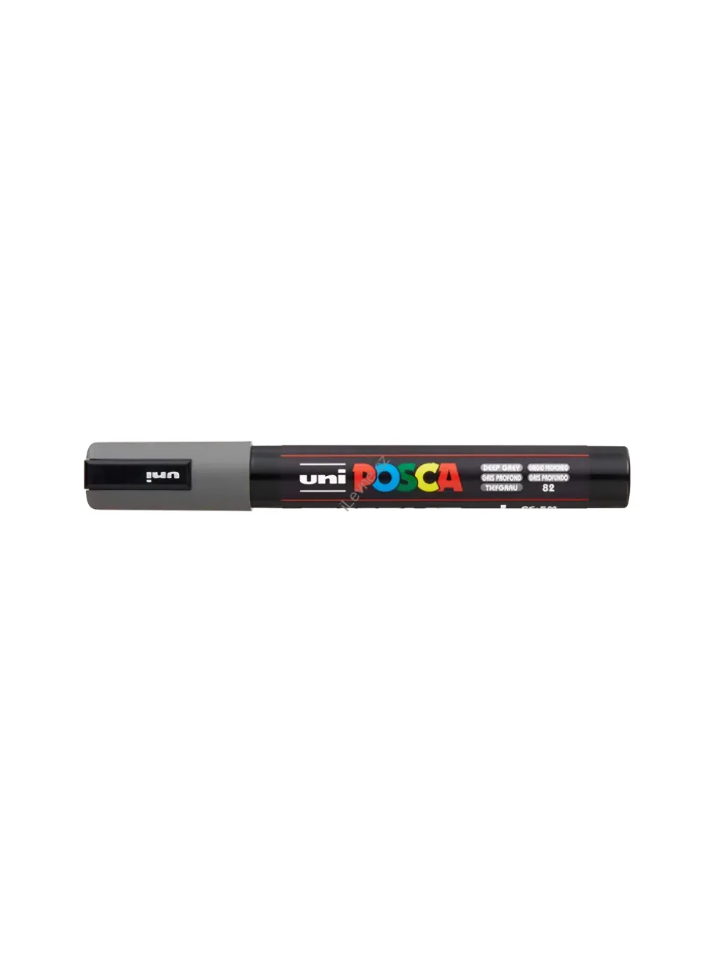 Posca popisovač PC-5M, 1,8 - 2,5 mm, tmavě šedá (82)