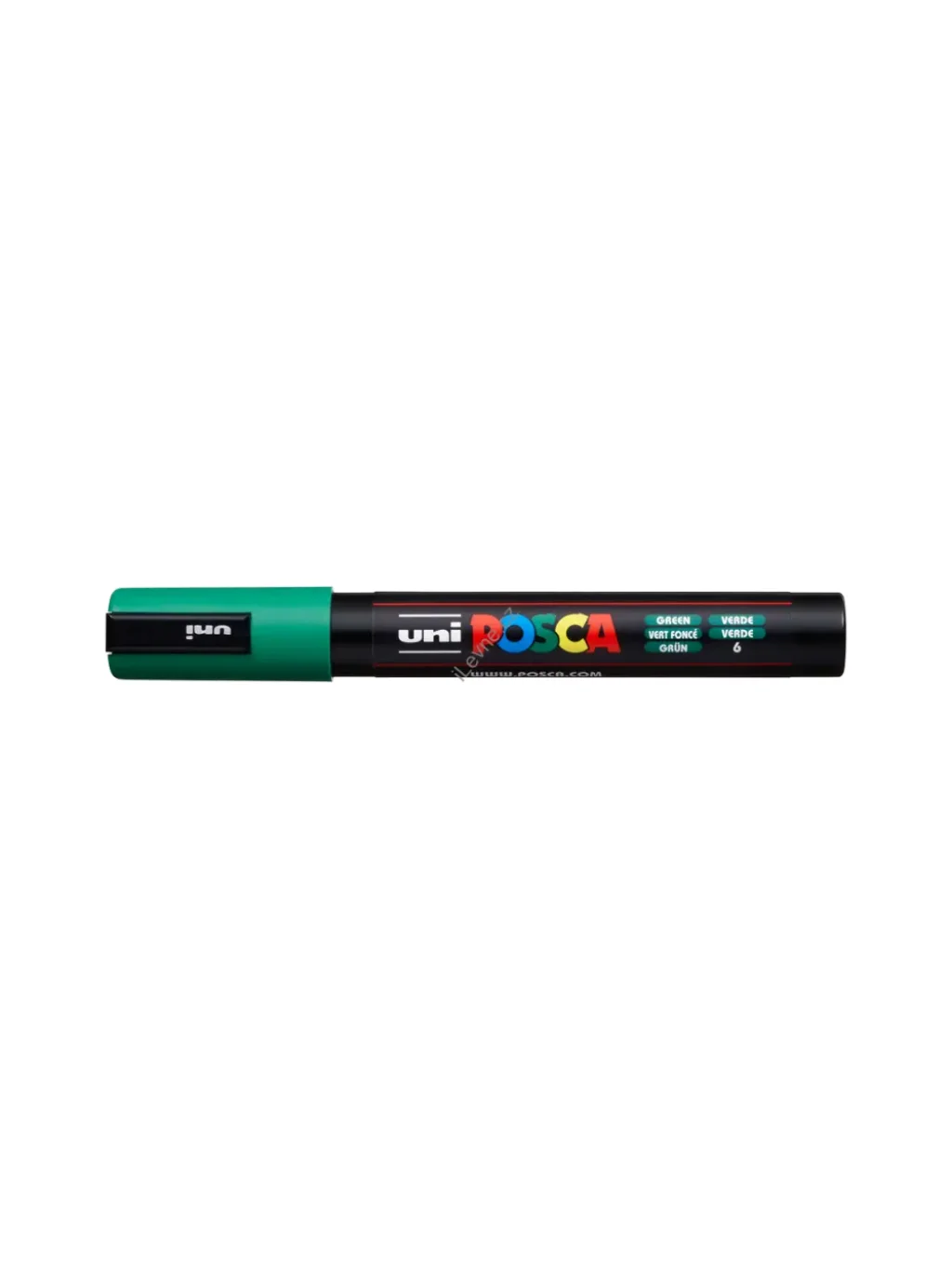 Posca popisovač PC-5M, 1,8 - 2,5 mm, zelená (6)