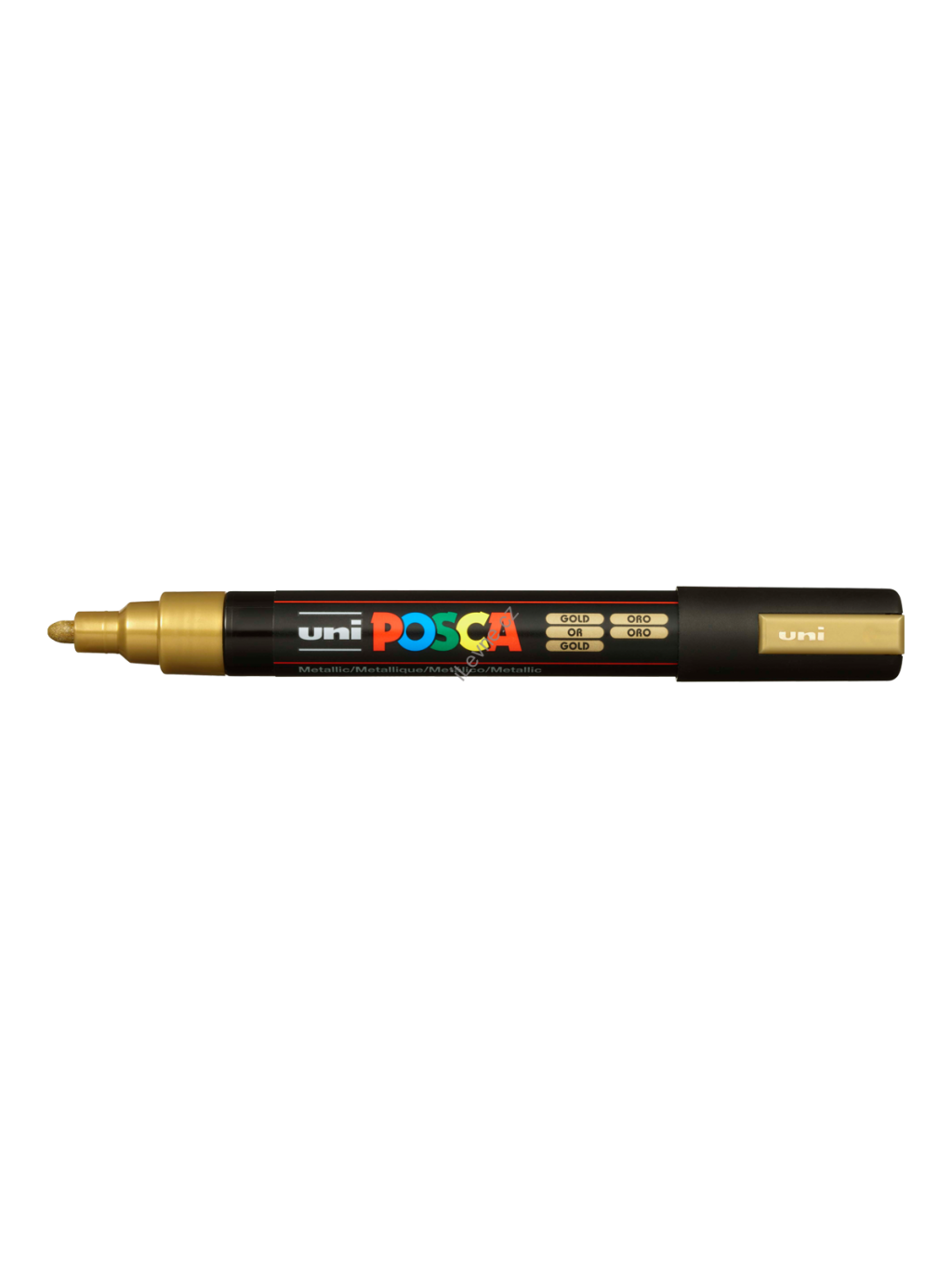 Posca popisovač PC-5M, 1,8 - 2,5 mm, zlatá (25)