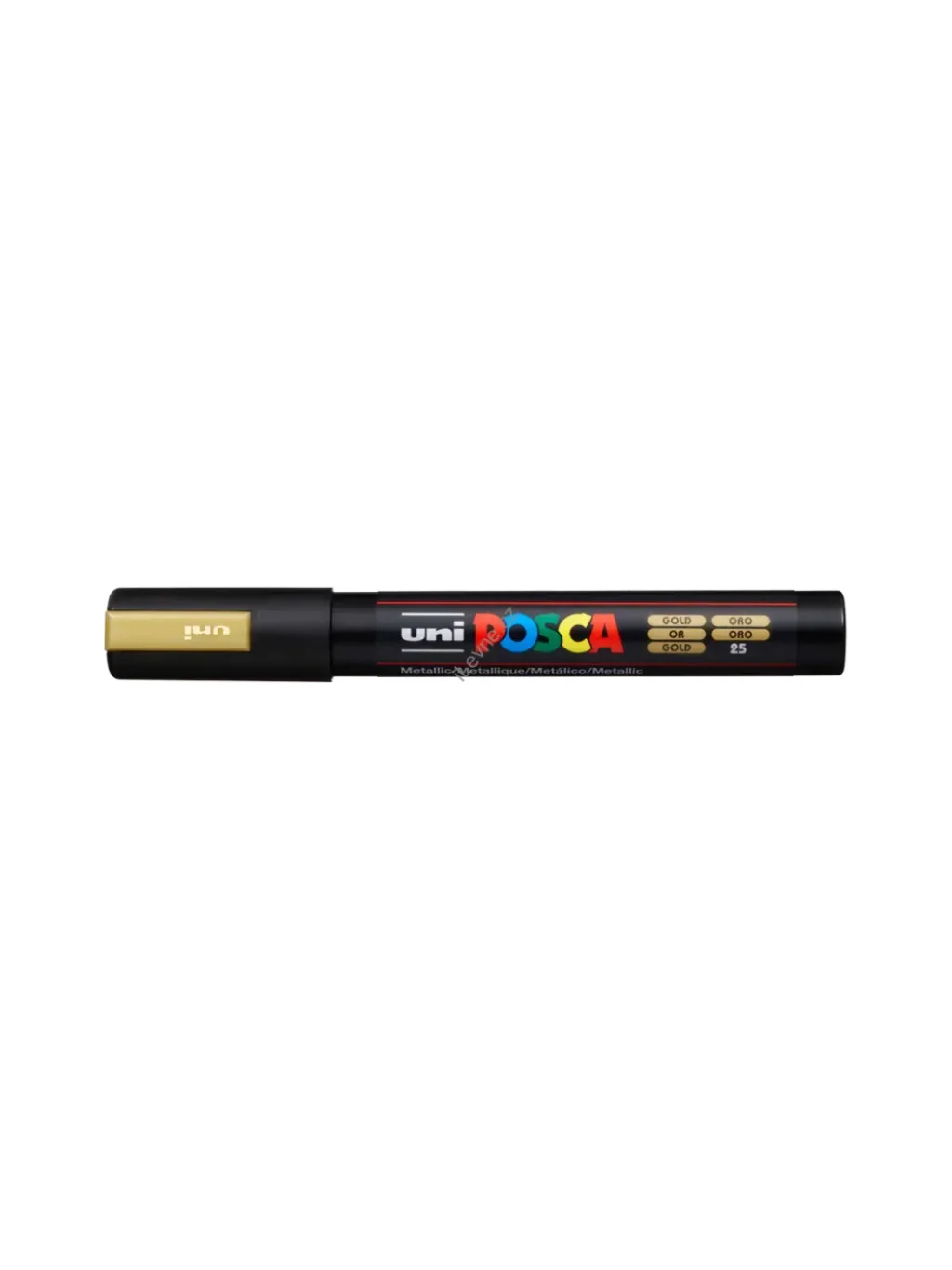 Posca popisovač PC-5M, 1,8 - 2,5 mm, zlatá (25)