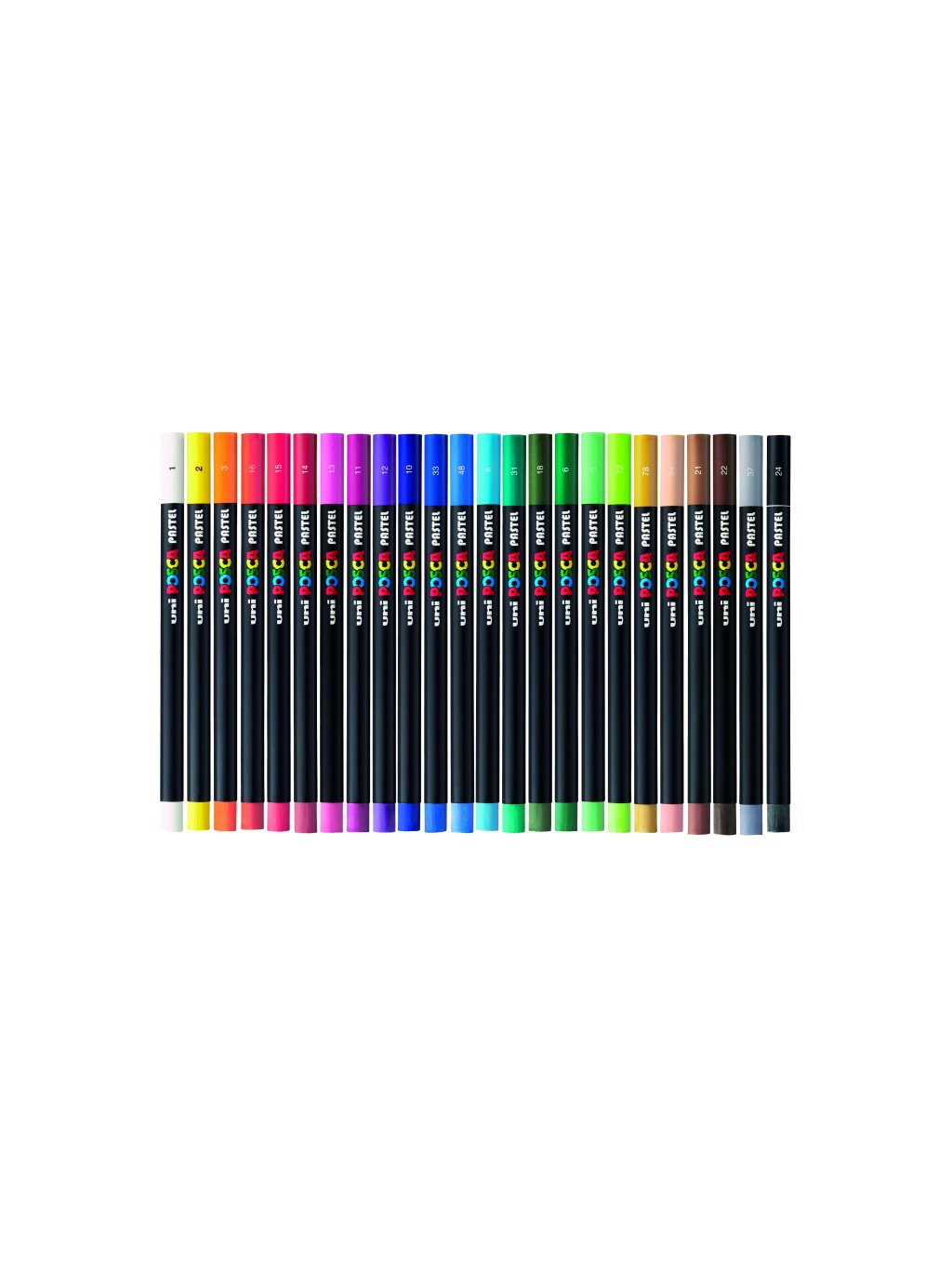 Posca voskové pastely KPA-100, mix barev