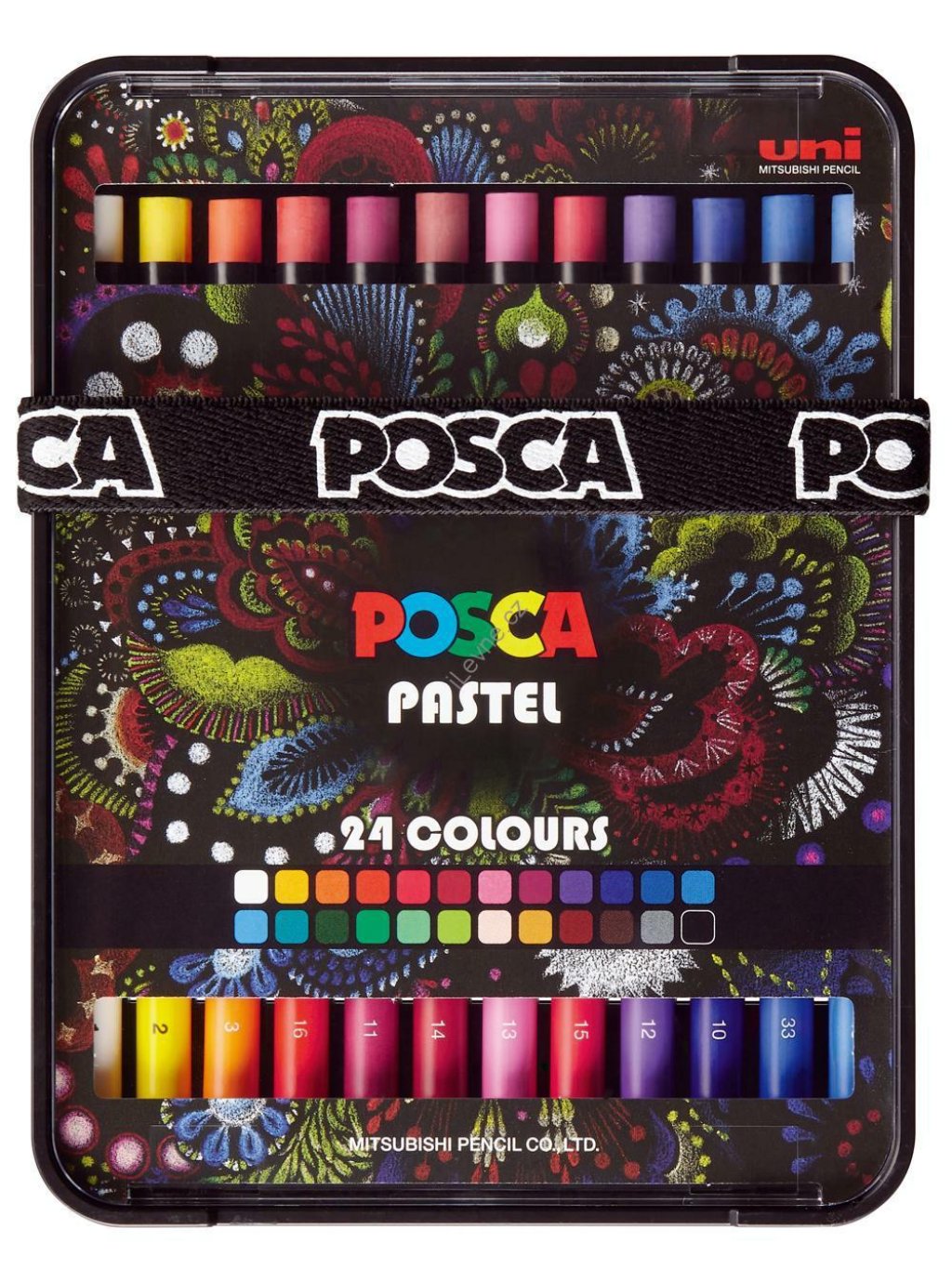 Posca voskové pastely KPA-100, mix barev