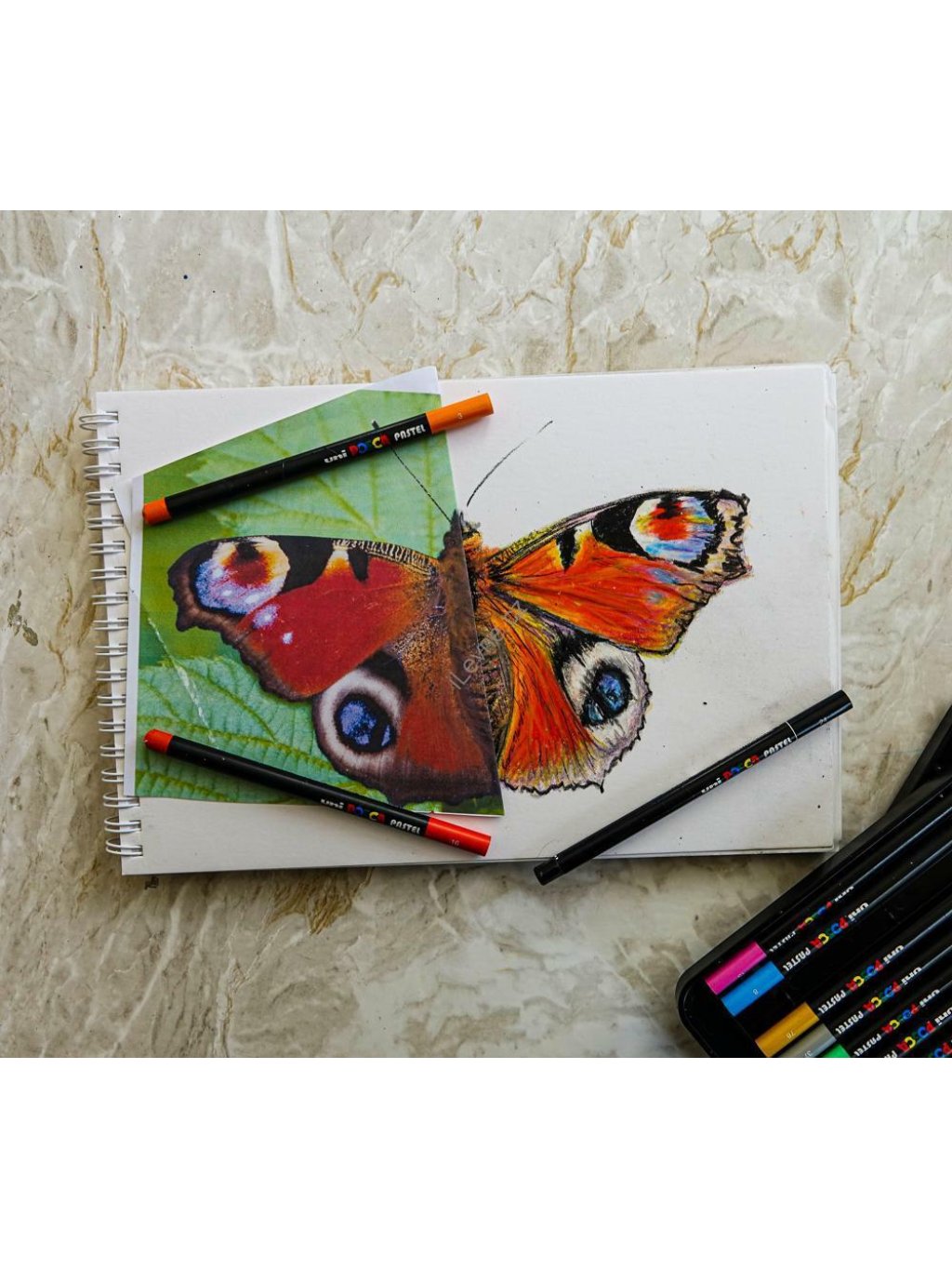 Posca voskové pastely KPA-100, mix barev