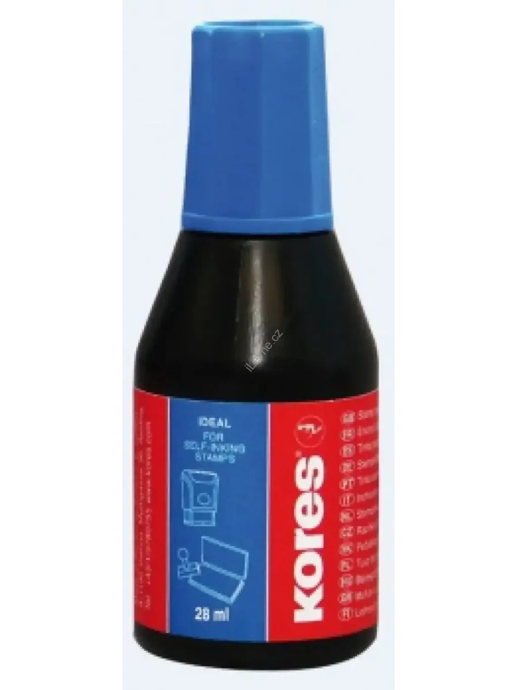 Razítková barva Kores, modrá