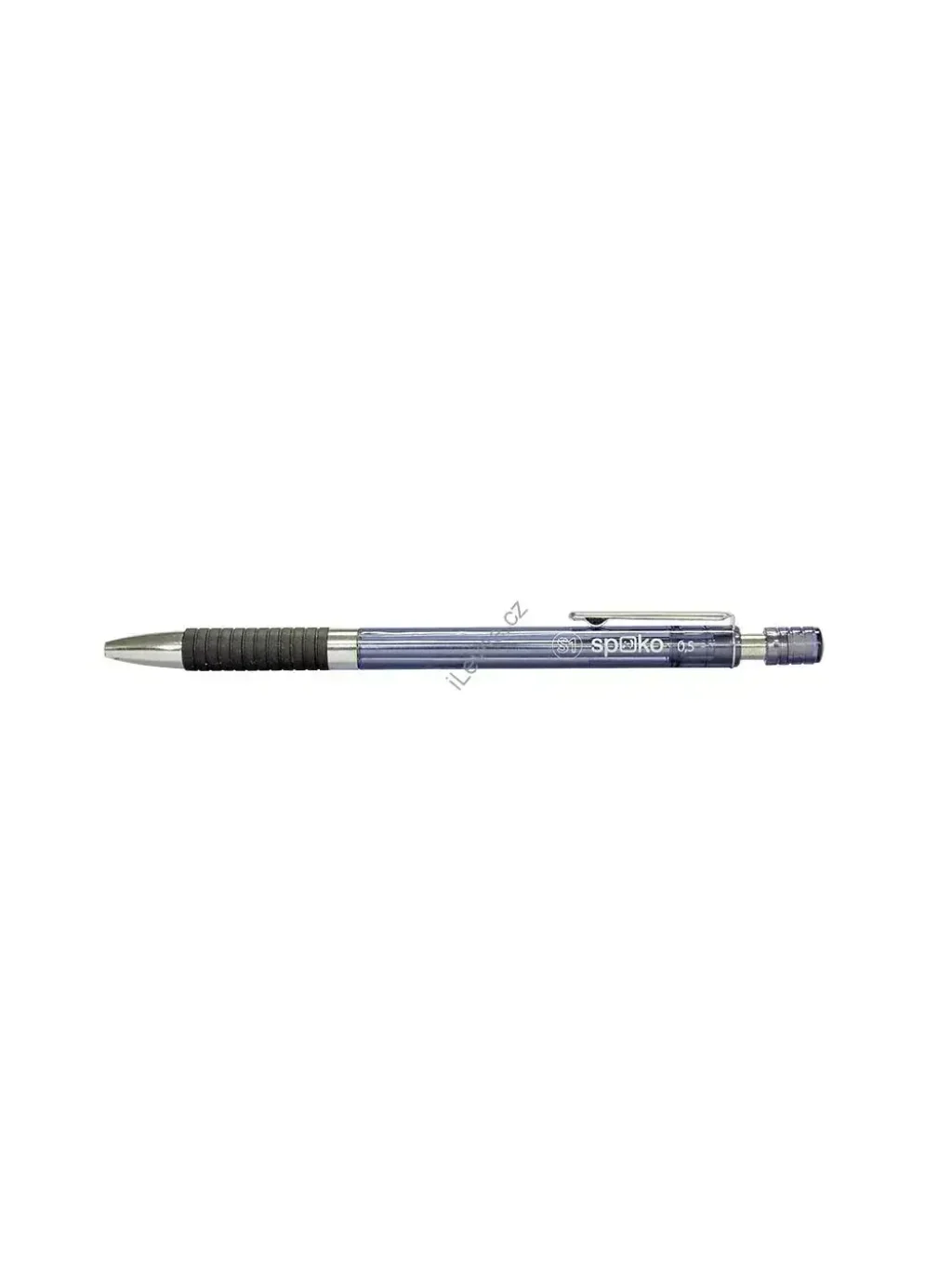 S1 mikrotužka, 0,5 mm, s pryží, displej, antracitová