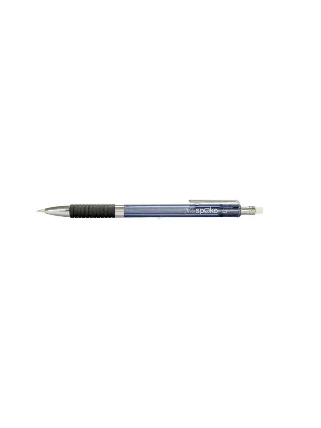 S1 mikrotužka, 0,5 mm, s pryží, displej, antracitová