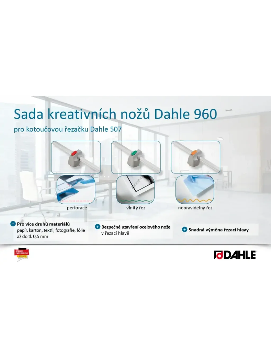 Sada kotouč. hlav pro 507 (16,26,36,46,56)
