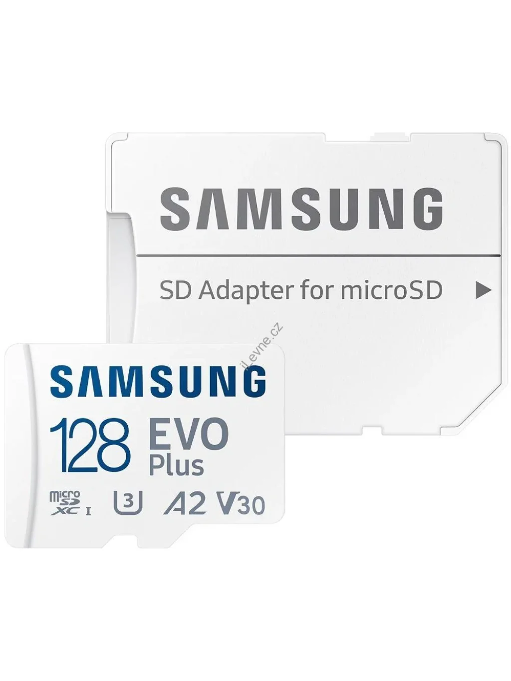 SAMSUNG EVO Plus 2024 MicroSDXC 128GB + SD Adaptér / CL10 UHS-I U3 / A2 / V30