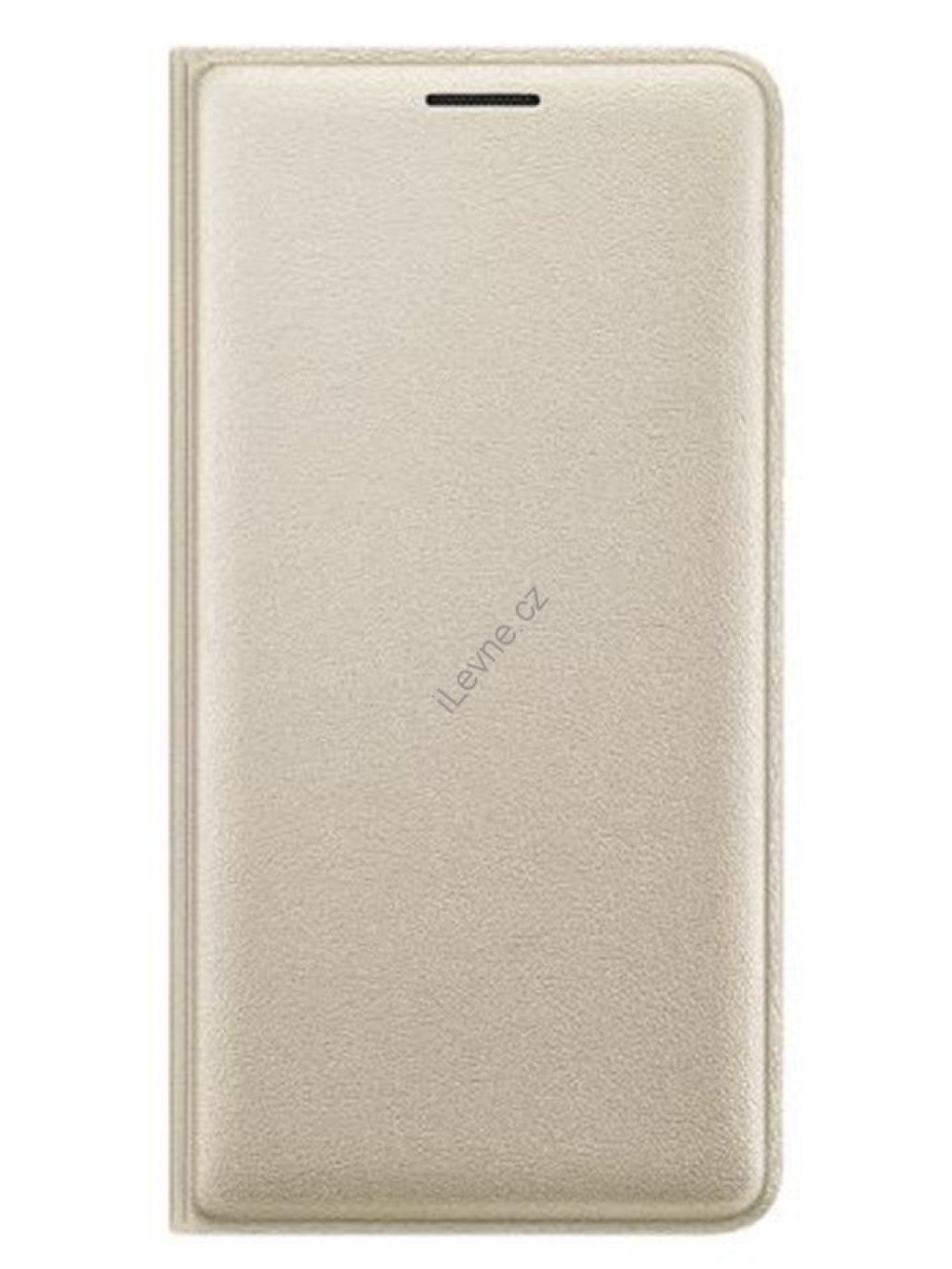 Samsung flipové pouzdro s kapsou Samsung J3 - zlaté
