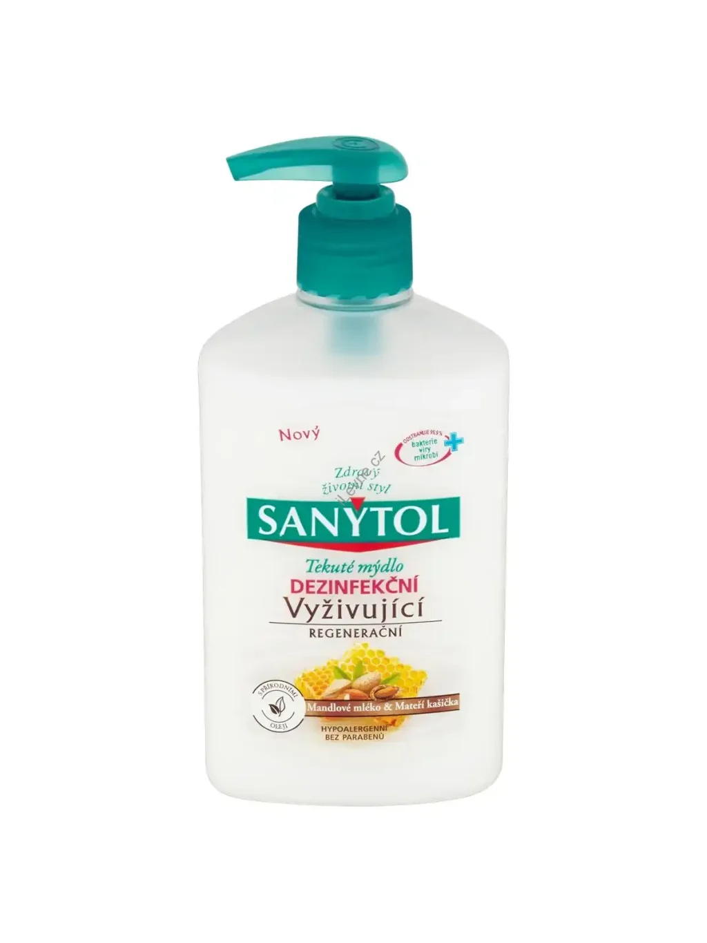 Sanytol - dezinfekční mýdlo vyživující, 250 ml